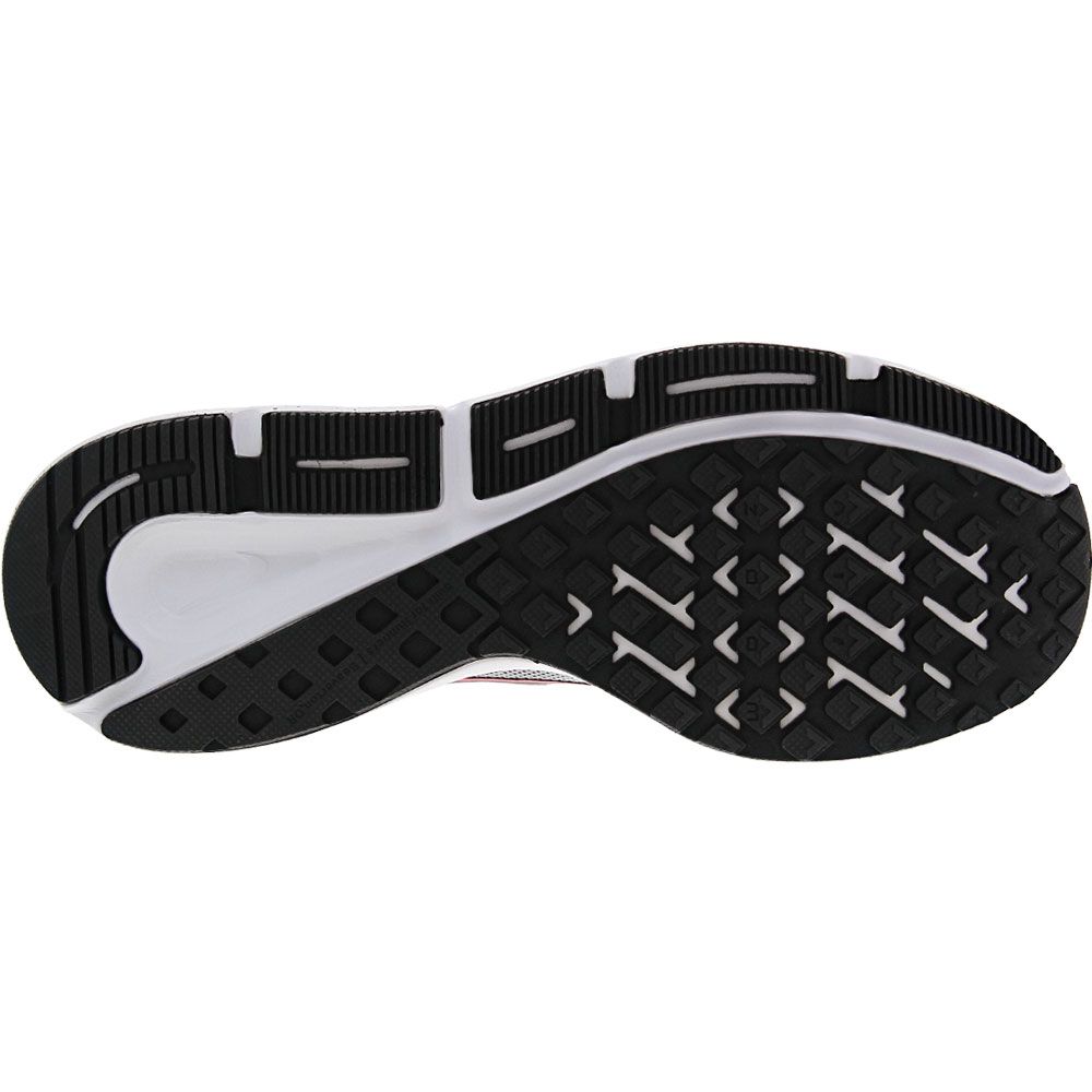 Nike Zoom Span 4 Running Shoes - Mens Smoke Grey Black Red Sole View