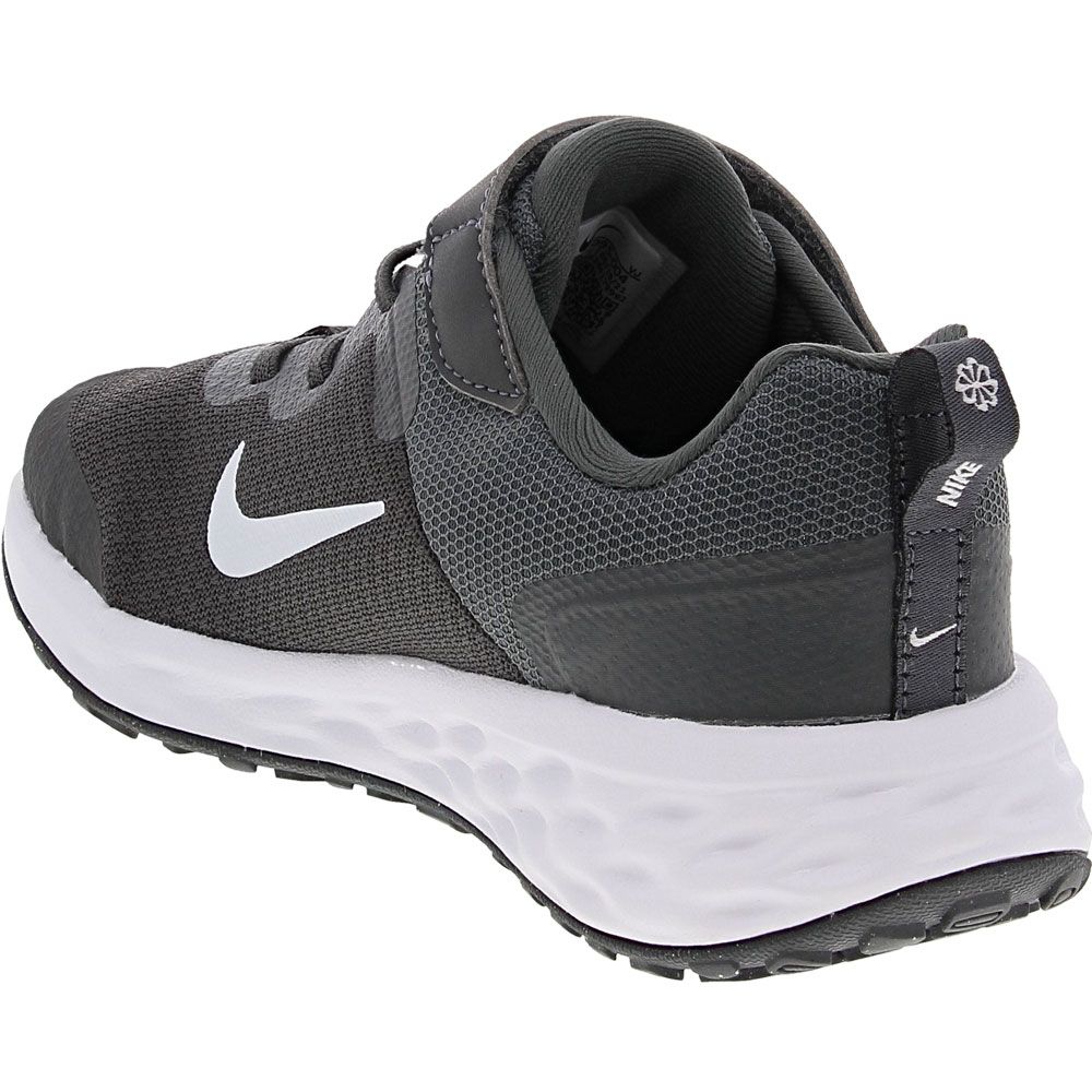 Nike Revolution 6 Ps Kids Running Shoes Iron Grey Back View