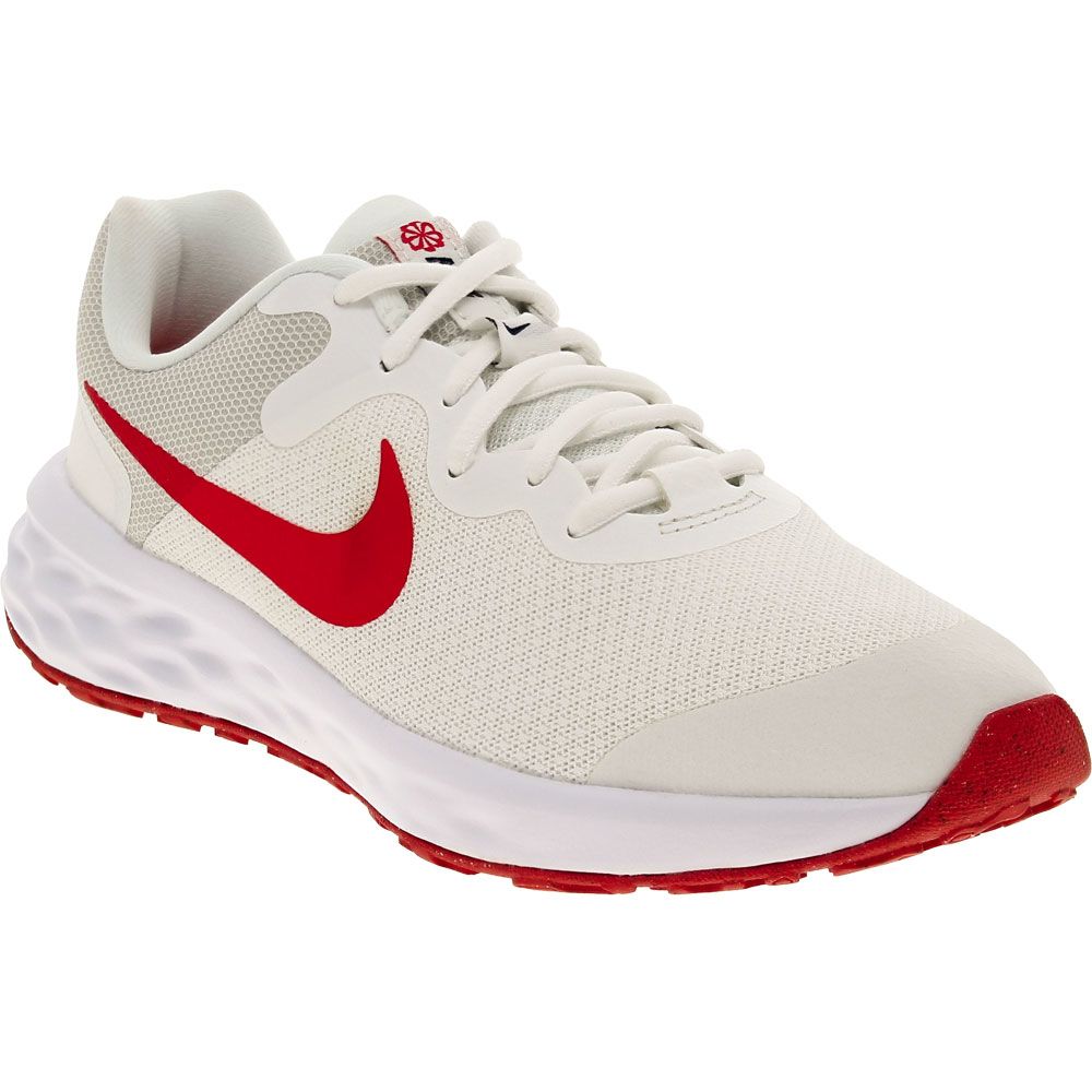 Nike Revolution 6 Gs Running - Boys | Girls Summit White Track Red