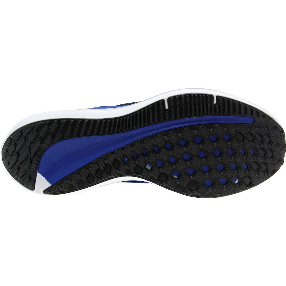 Nike Winflo 9 Running Shoes - Mens Black Royal Blue Sole View