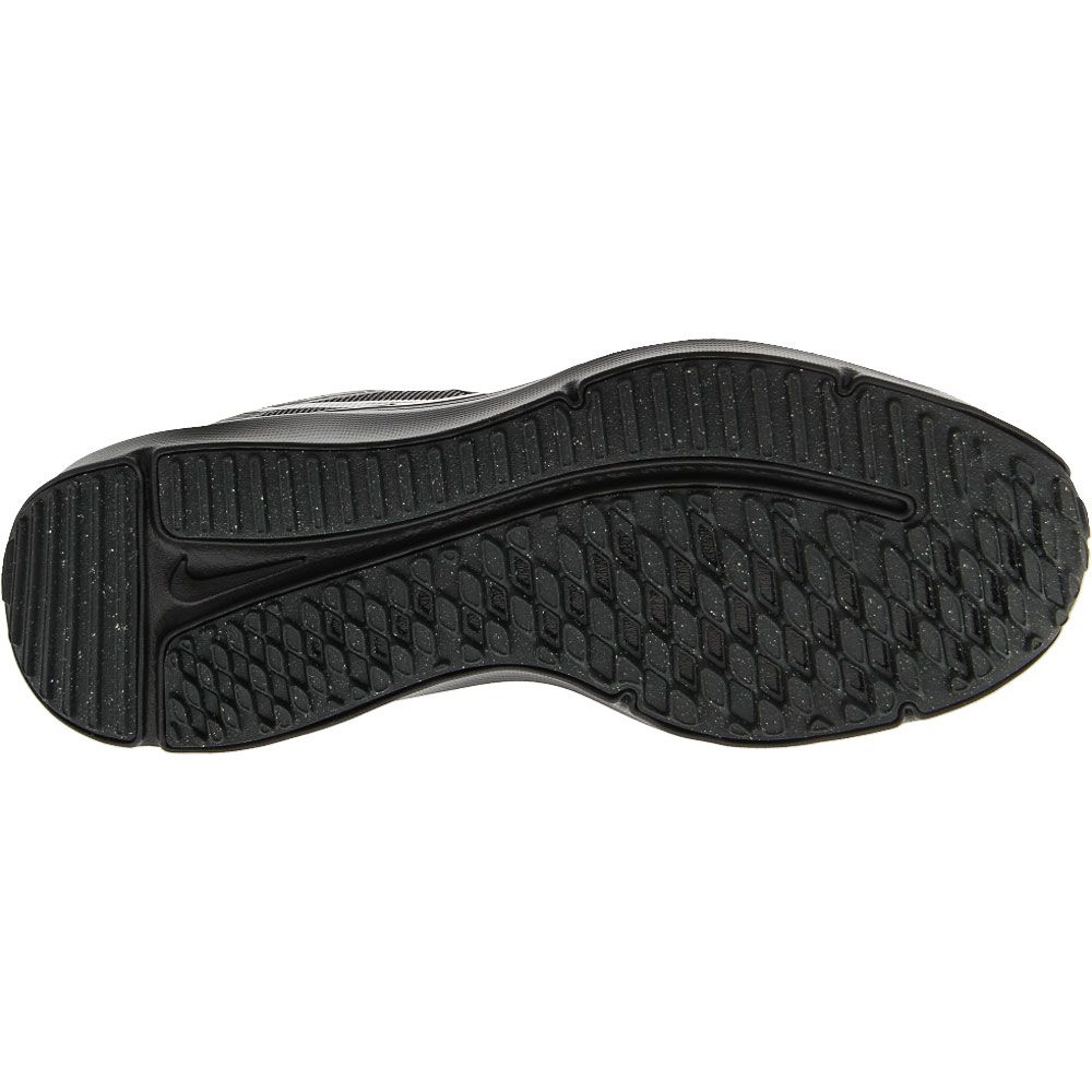 Nike Downshifter 12 Running Shoes - Womens Black Dark Smoke Grey Sole View