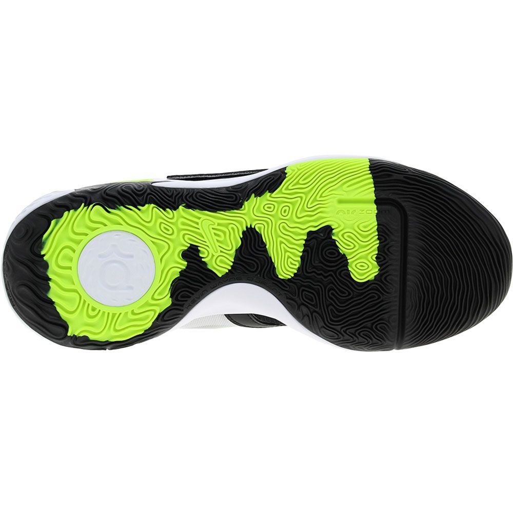 Nike KD Trey 5 X Basketball Shoes - Mens Black Volt White Sole View