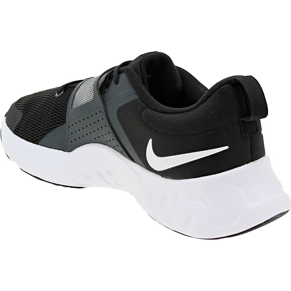 Nike Renew Retaliaton 4 Training Shoes - Mens Black Grey White Back View