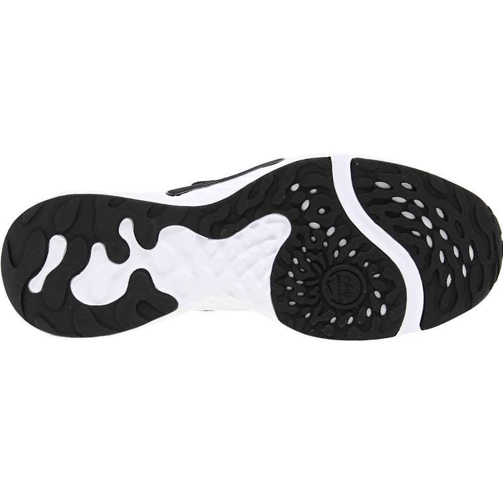 Nike Renew Retaliaton 4 Training Shoes - Mens Black Grey White Sole View