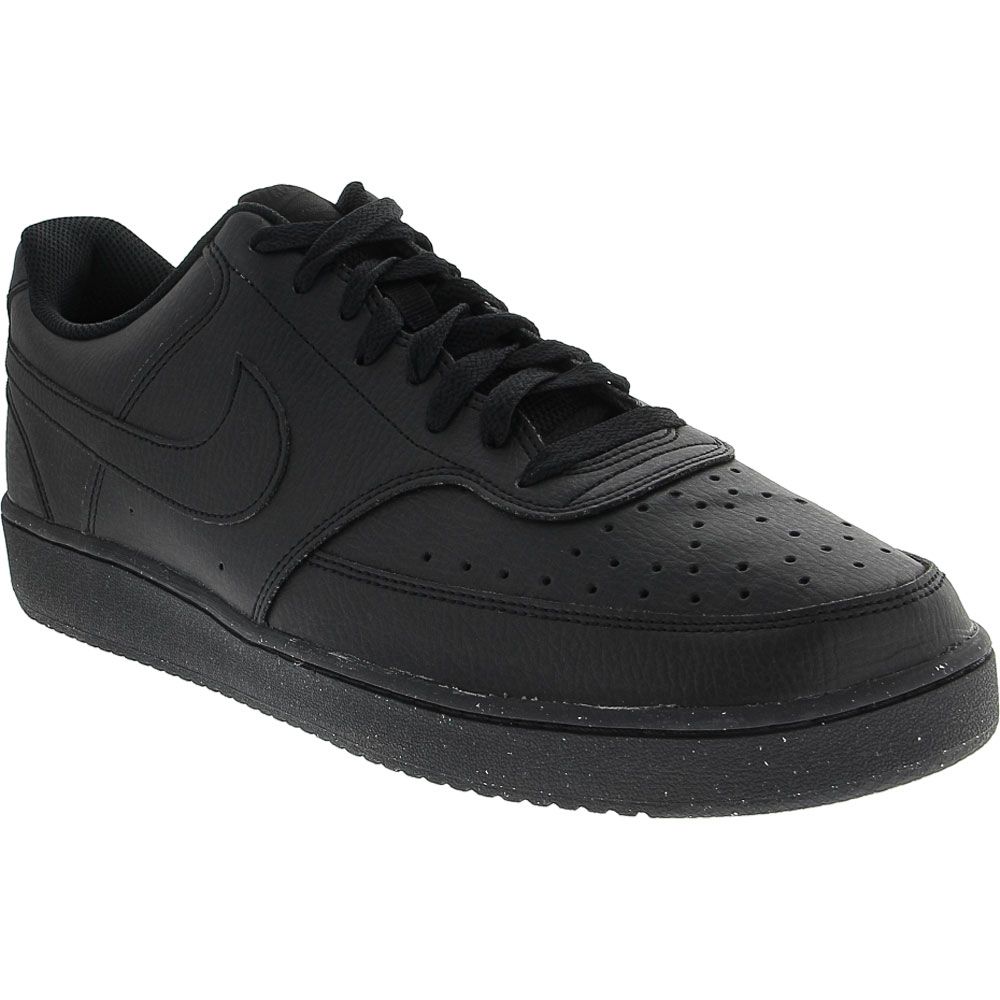 Nike Court Vision Low Next Nature Mens Lifestyle Shoes Black Black