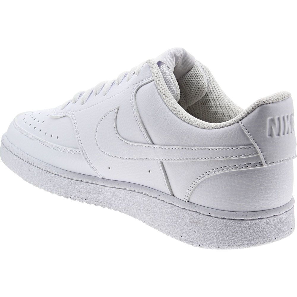 Nike Court Vision Low Next Nature Mens Lifestyle Shoes White Back View