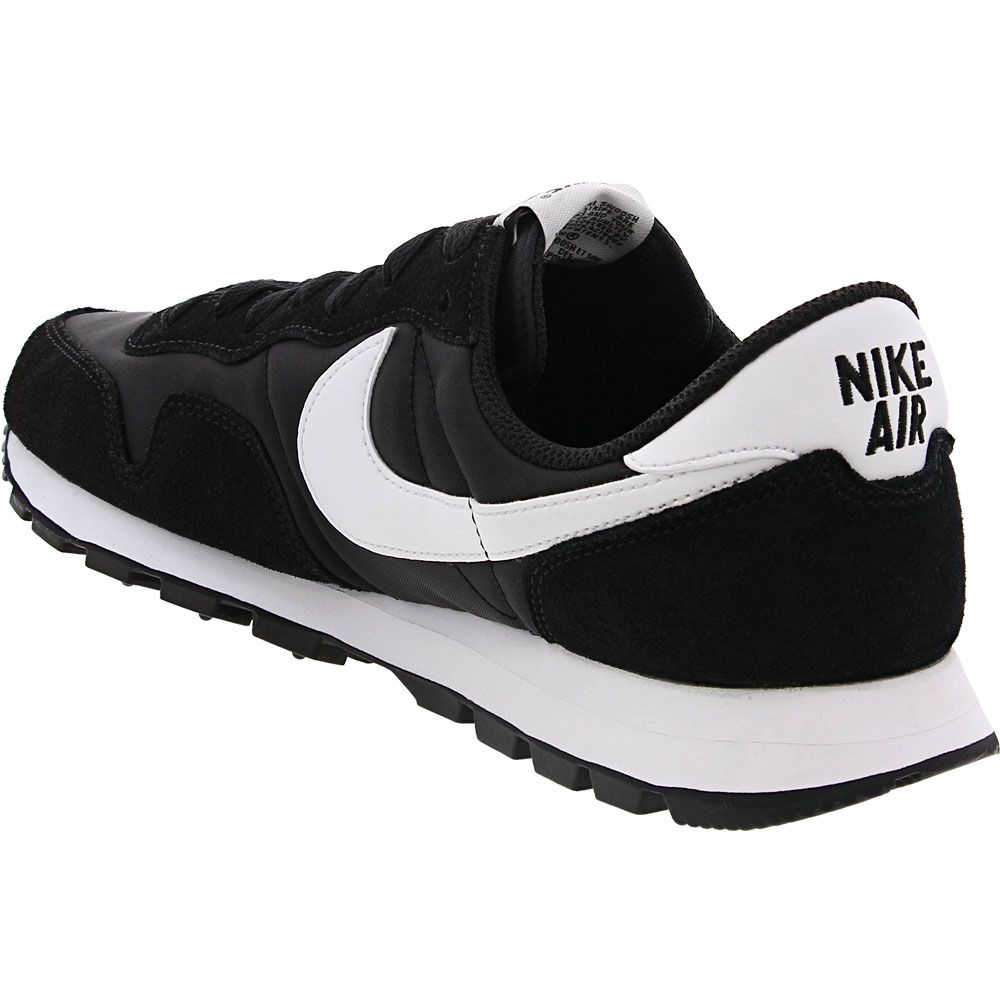 Nike Air Pegasus 83 Running Shoes - Mens Black Black White Back View