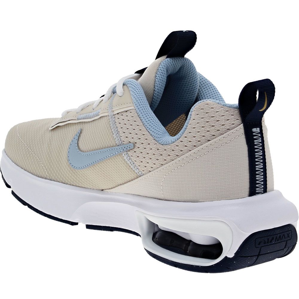 Nike Air Max Intrlk Lite GS Kids Running Shoes Orewood Brown Armory Blue Back View