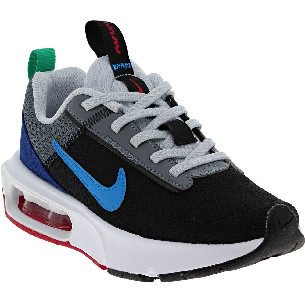 Nike Air Max Intrlk Lite PS Kids Running Shoes Black Photo Blue Cool Grey