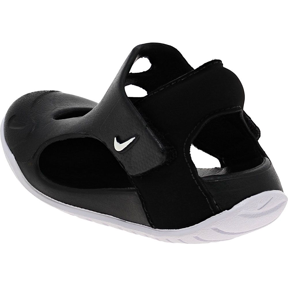 Nike Sunray Protect 3 Inf Sandals - Baby Toddler Black Black White Back View