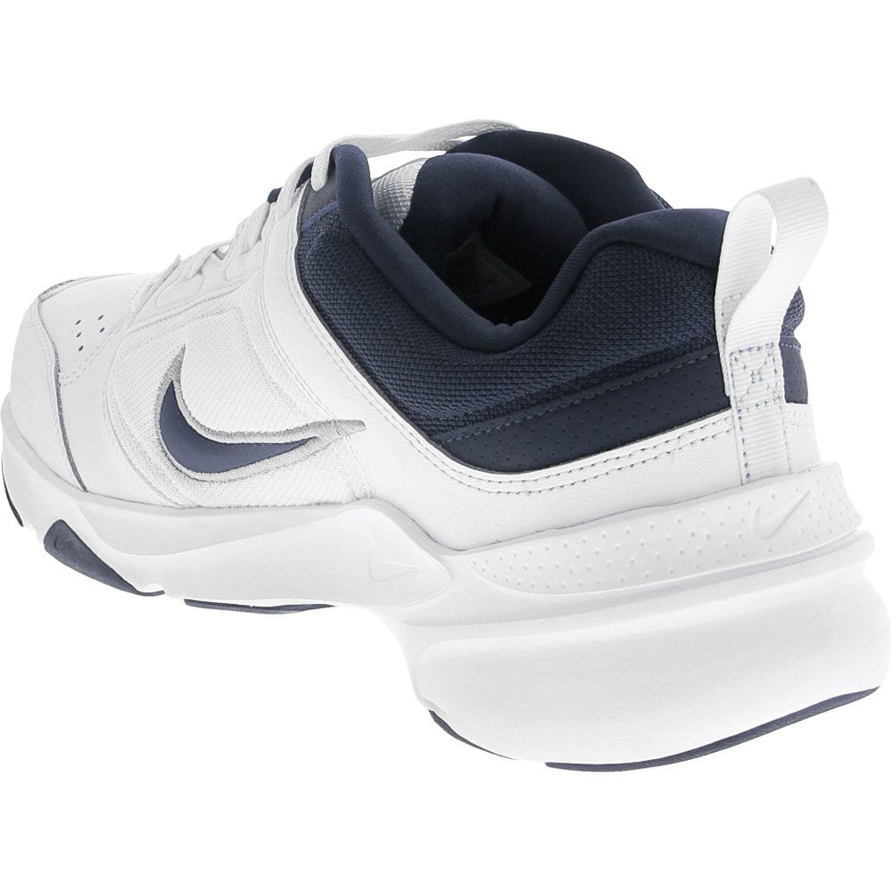 Nike Defy All Day Training Shoes - Mens White Midnight Navy Back View