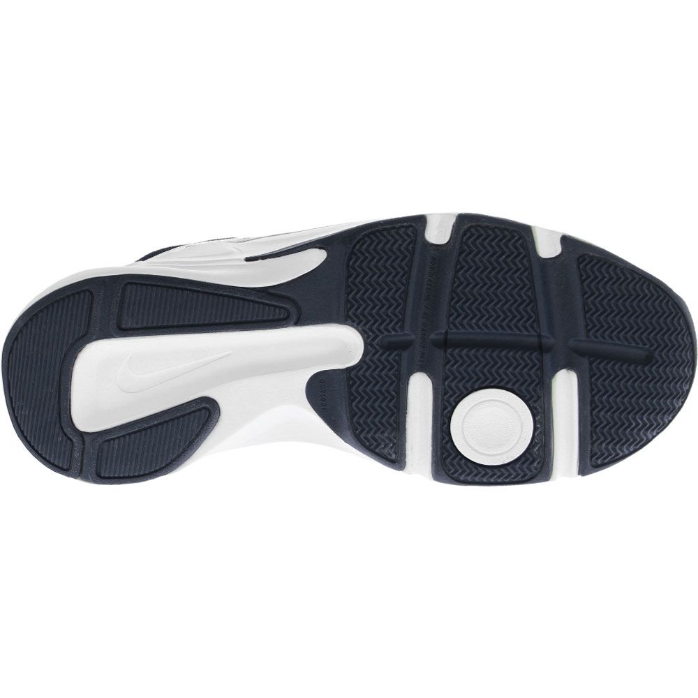 Nike Defy All Day Training Shoes - Mens White Midnight Navy Sole View