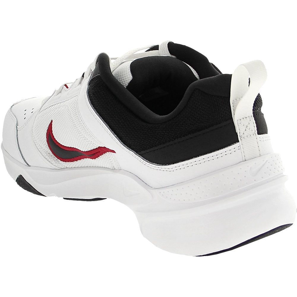 Nike Defy All Day Training Shoes - Mens White Black Back View