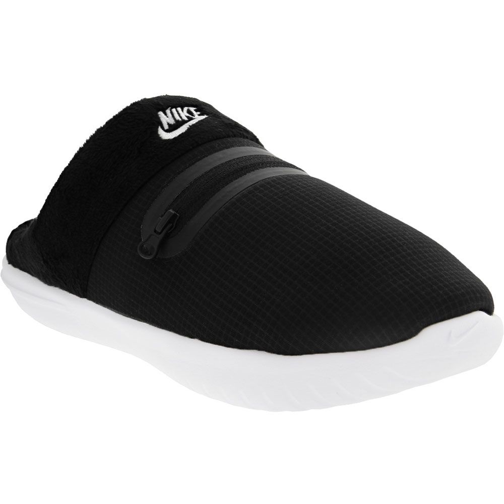 Nike Burrow Slippers - Womens Black Black White