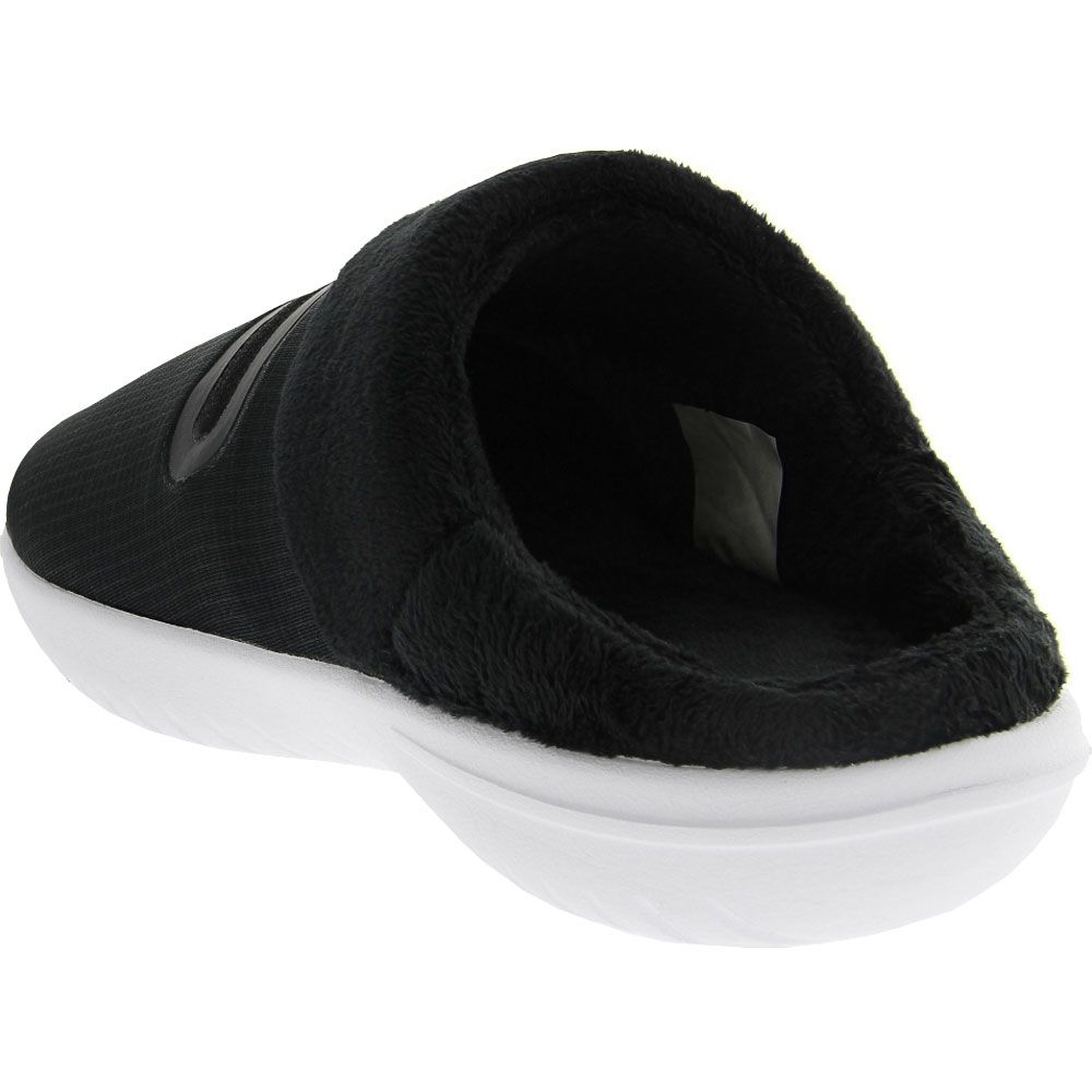 Nike Burrow Slippers - Womens Black Black White Back View