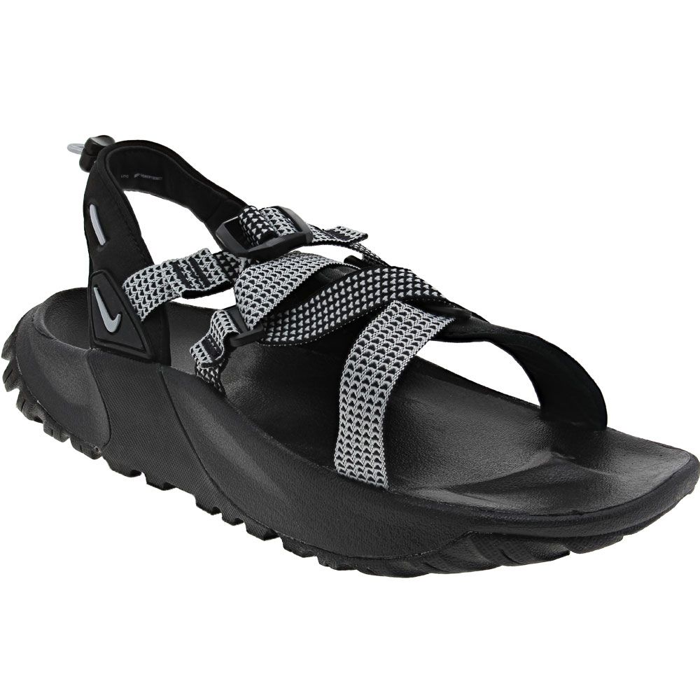 Nike Oneonta Outdoor Sandals - Mens Black Grey Platinum