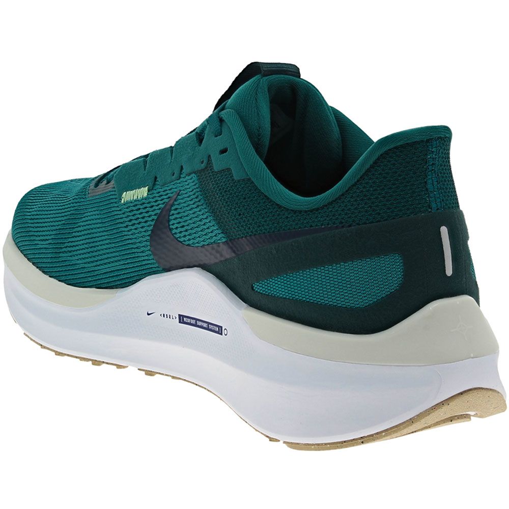 Nike Structure 25 Running Shoes - Mens Geode Teal Purple Ink Back View