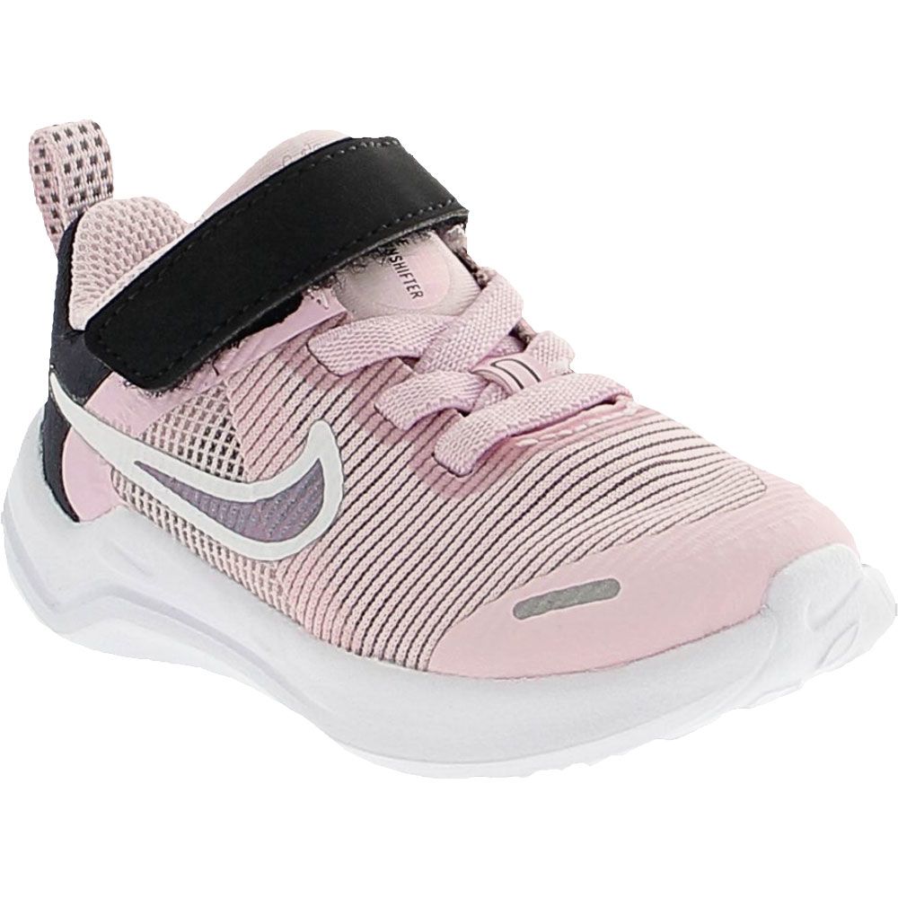 Nike Downshifter 12 Athletic Shoes - Baby Toddler Pink Foam Black