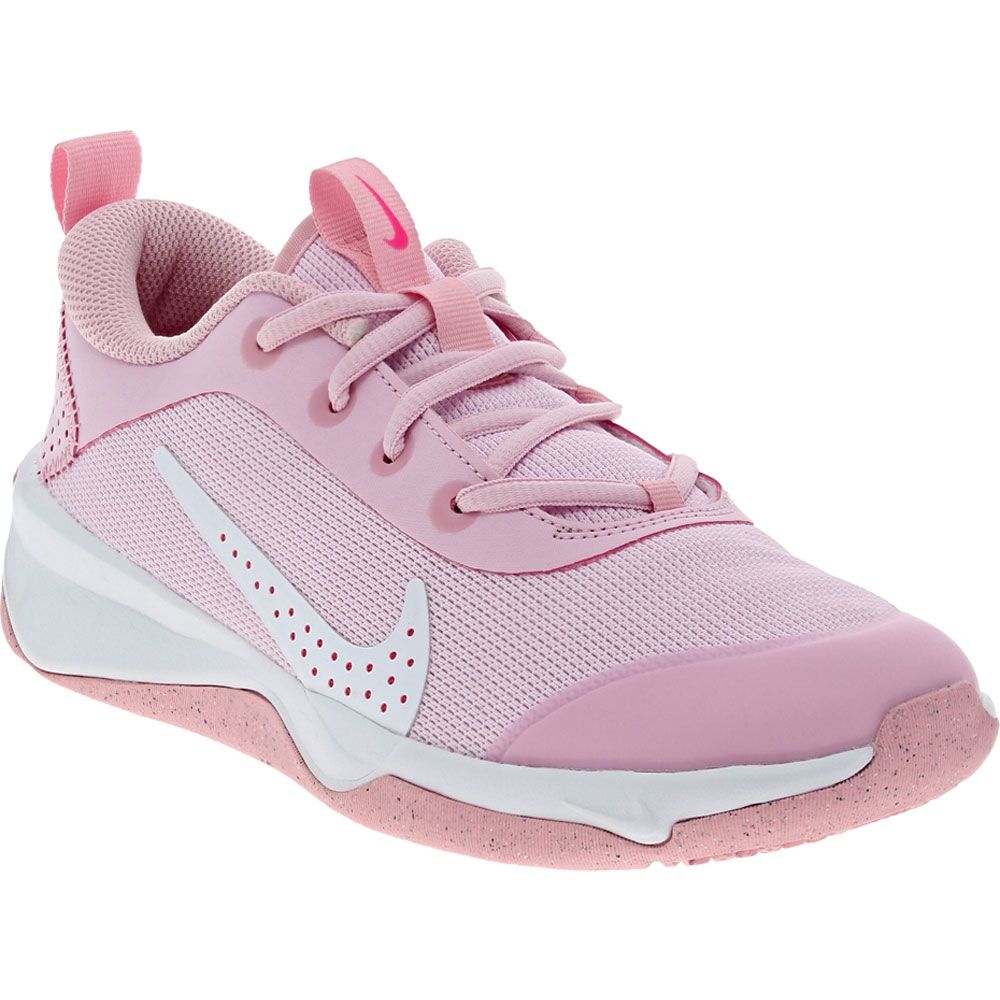 Nike Omni Multi-Court GS Training - Boys | Girls Pink Foam Hyper White