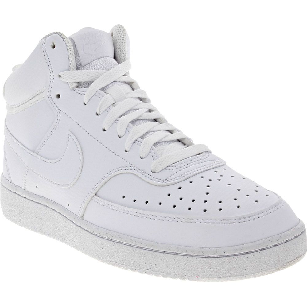 Nike Court Vision Mid Next Nature Mens Lifestyle Shoes White