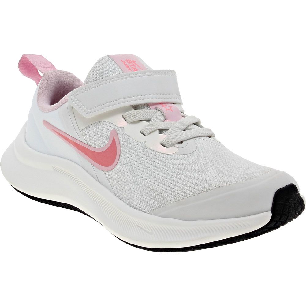 Nike Star Runner 3 SE PS Girls Running Shoes Summit White Pink