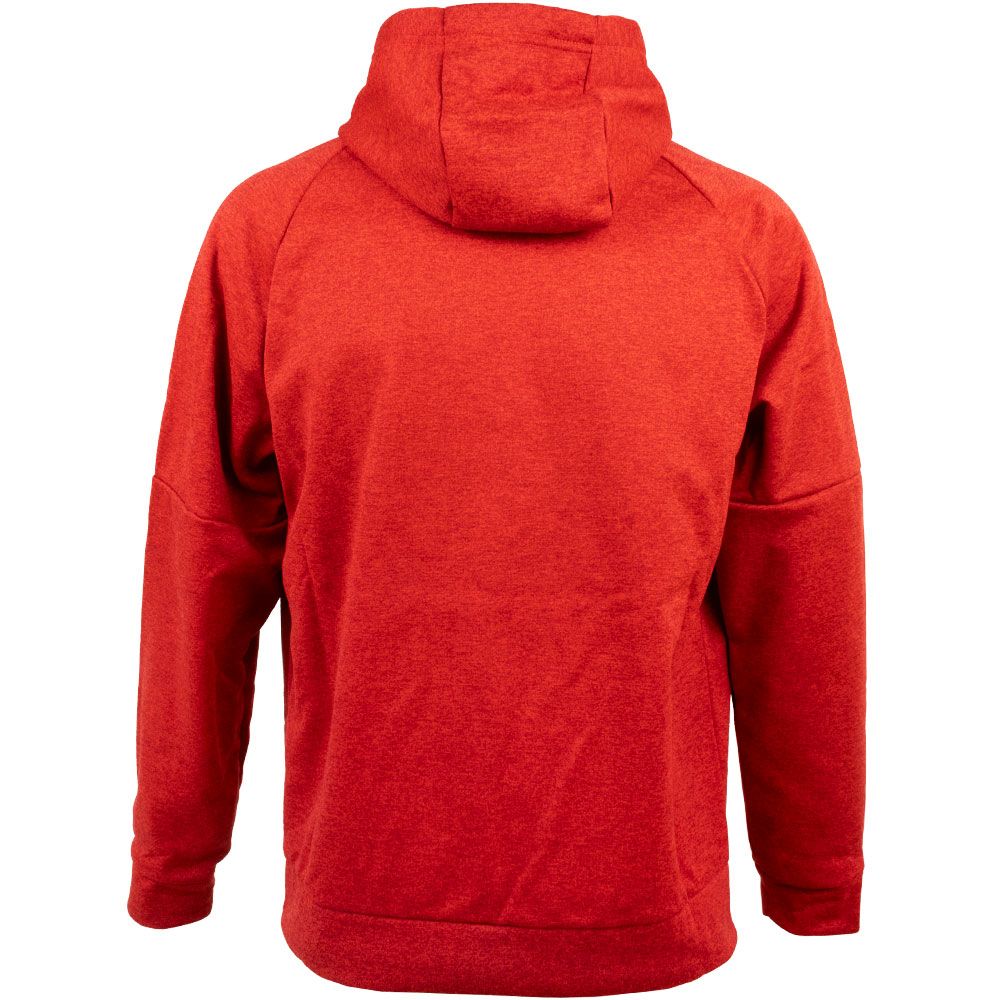 Nike Thermafit Hoody Pullover Sweatshirt - Mens Red Black View 2