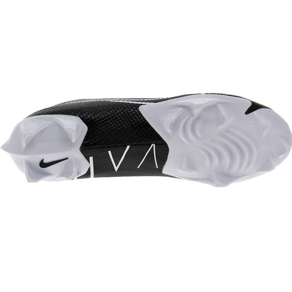 Nike Vapor Edge Speed 360 Football Cleats - Mens Black White Gray Sole View