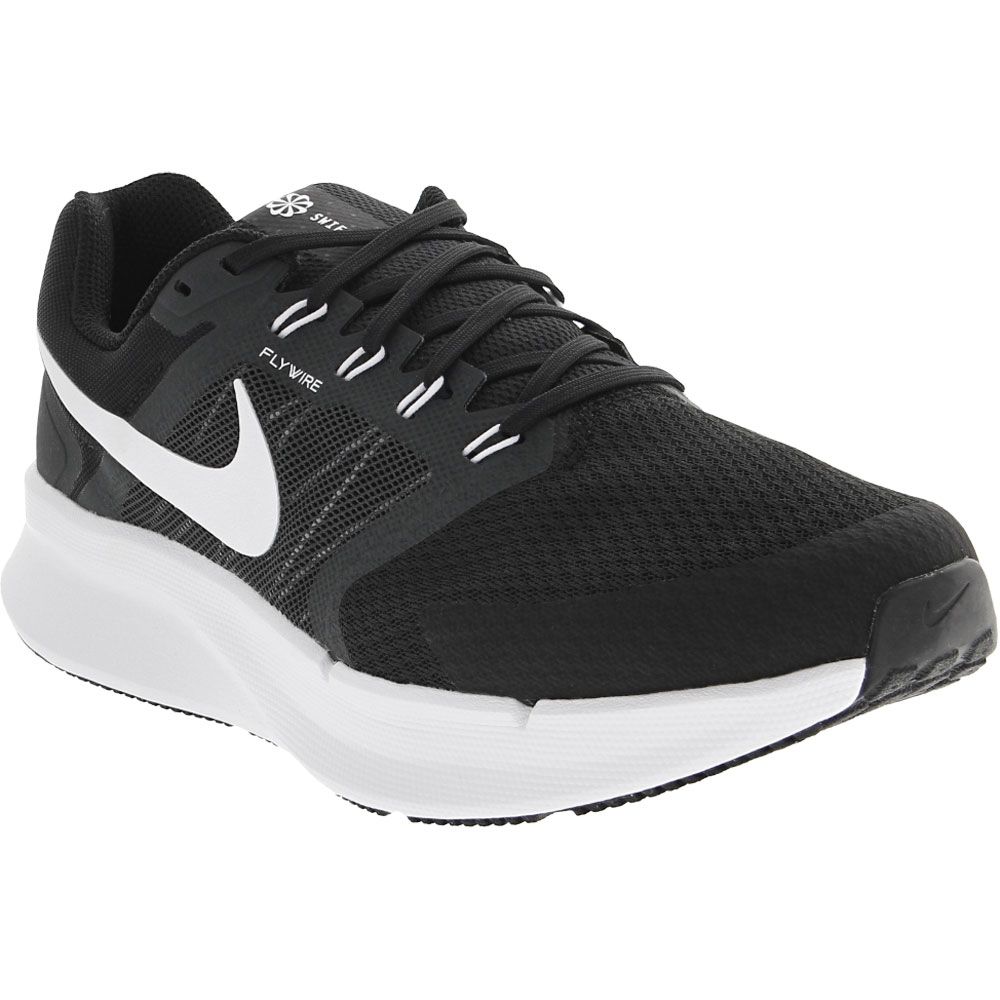 Nike Run Swift 3 Running Shoes - Womens Black White