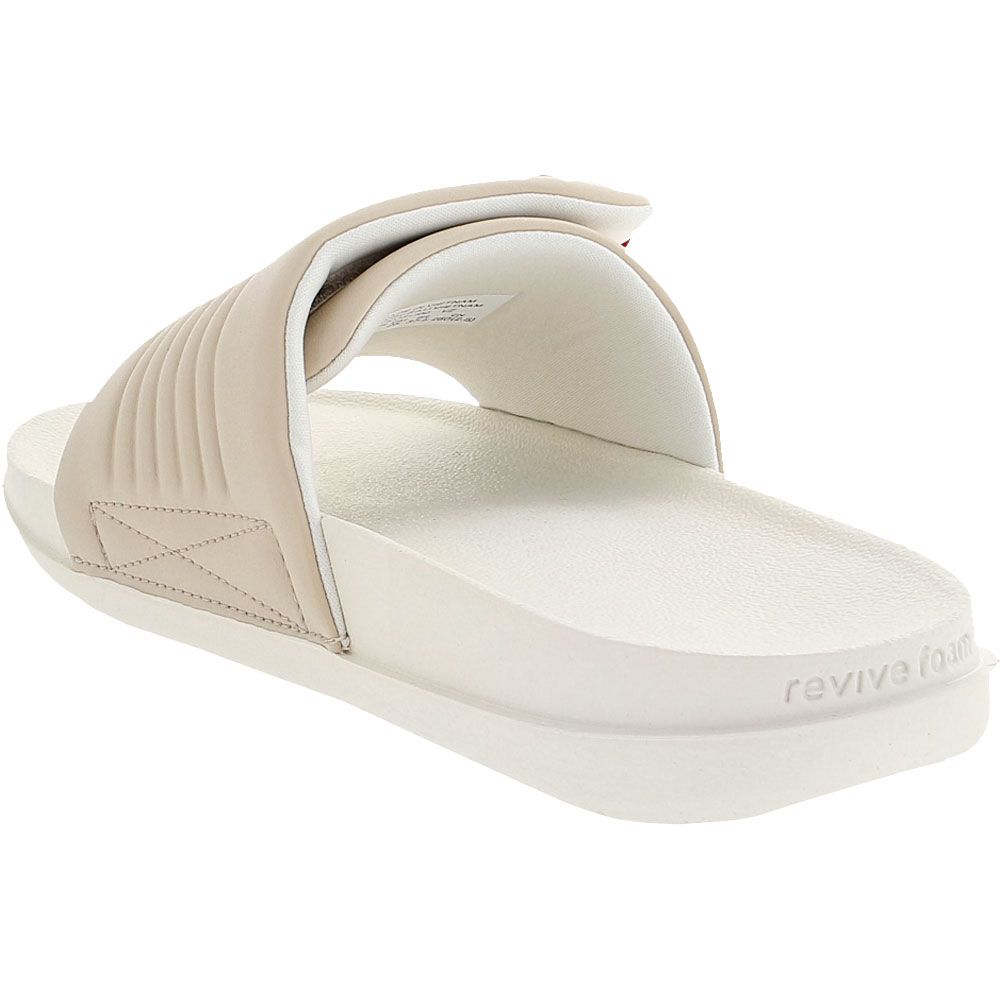 Nike Offcourt Adjust Slide Sandals - Womens Sandrift Picante Red Back View