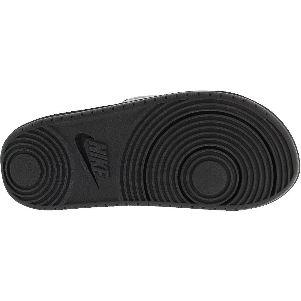 Nike Offcourt Slide Print Womens Slide Sandals Black Grey White Sole View
