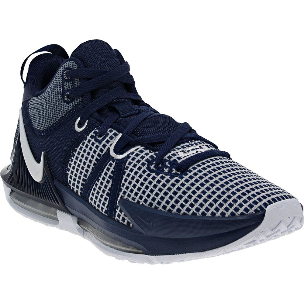 Nike LeBron Witness 7 Tb Basketball Shoes - Mens Navy White