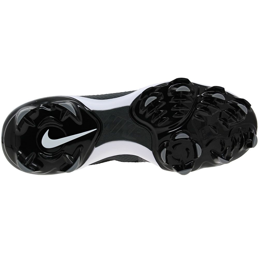 Nike Force Trout 9 Pro Mcs Baseball Cleats - Mens Black Black White Sole View