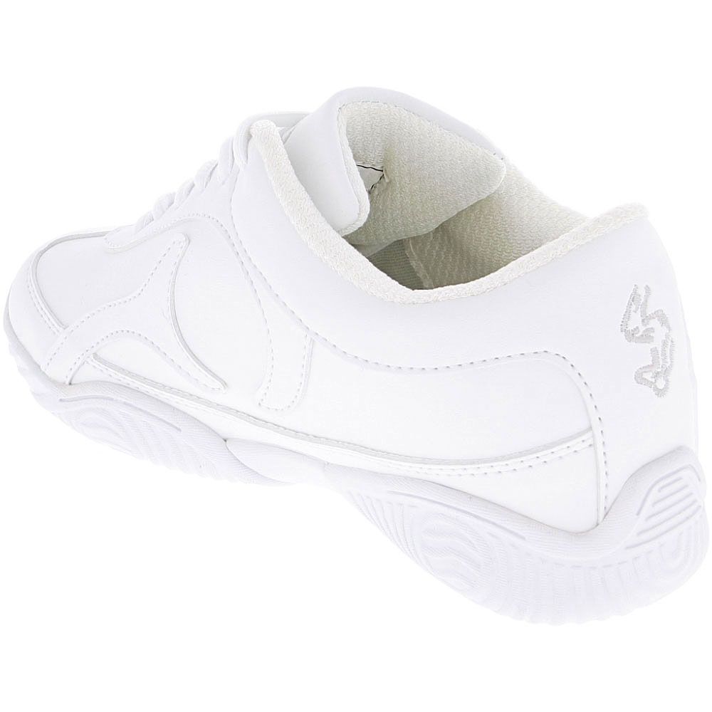 No Limit Adrenaline Light Leather Cheer Shoes - Womens White Back View