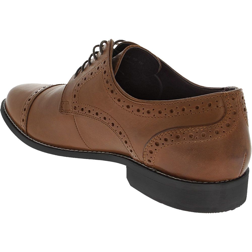 Nunn Bush Men Shoes Norcross Black Leather Lightweight Cap Toe Formal 84526-001 