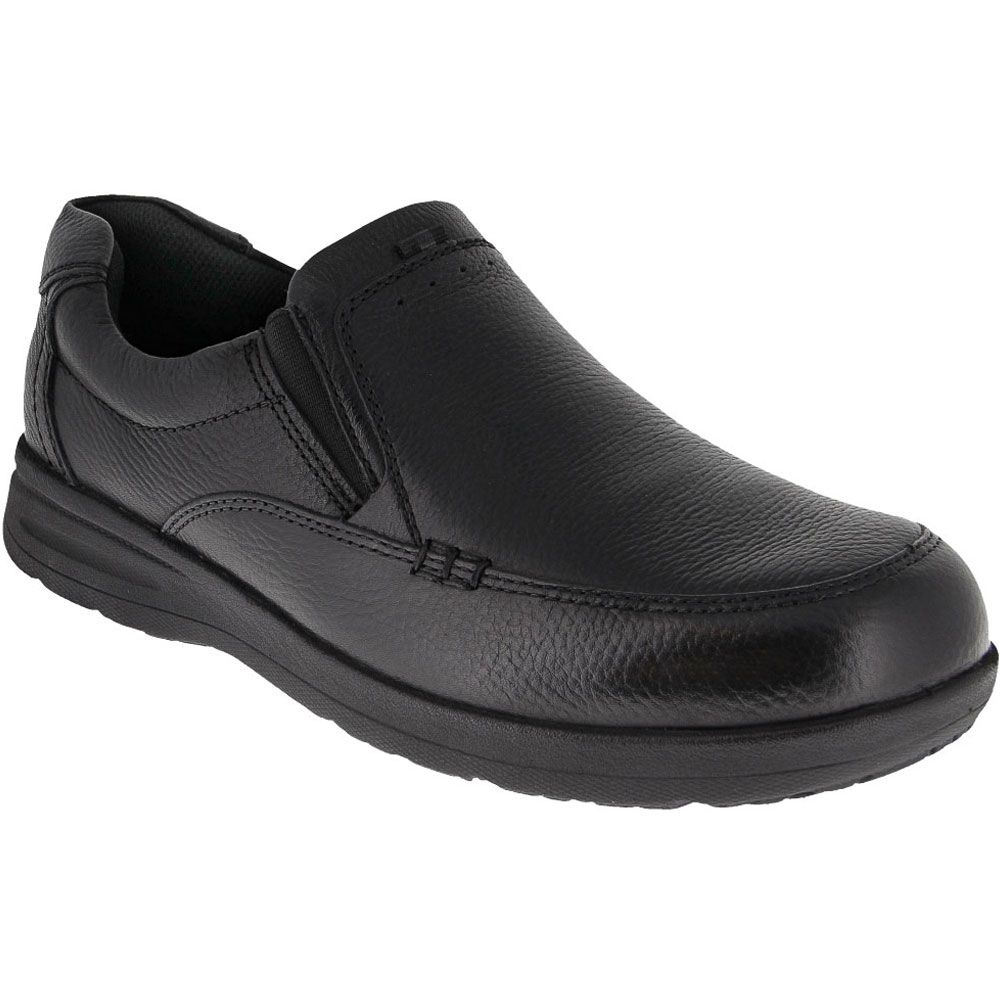 Nunn Bush Cam Slip On Casual Shoes - Mens Black