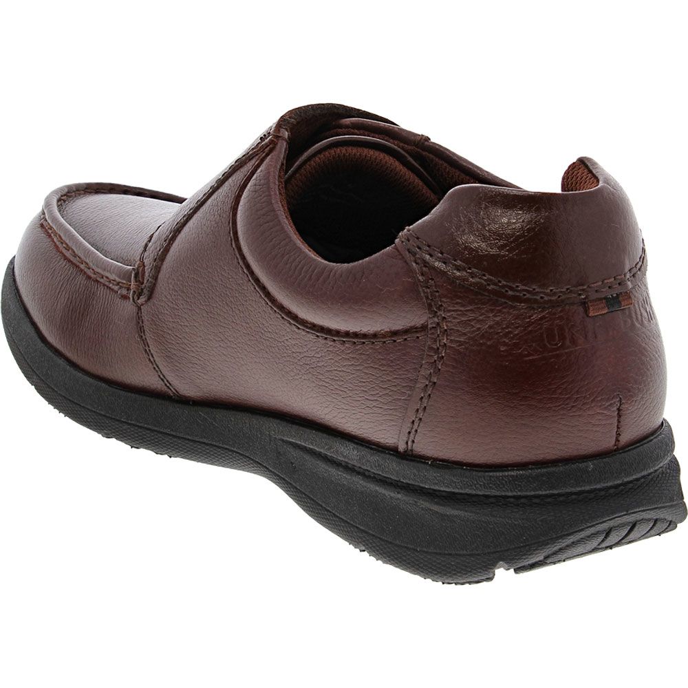 Nunn Bush Cam Moc Toe Velcro Casual Shoes - Mens Brown Back View