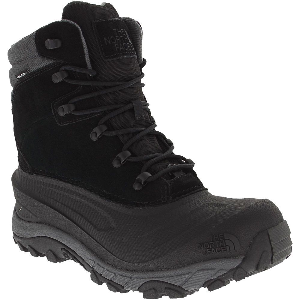The North Face Chilkats 4 Winter Boots - Mens Black Dark Shadow Grey
