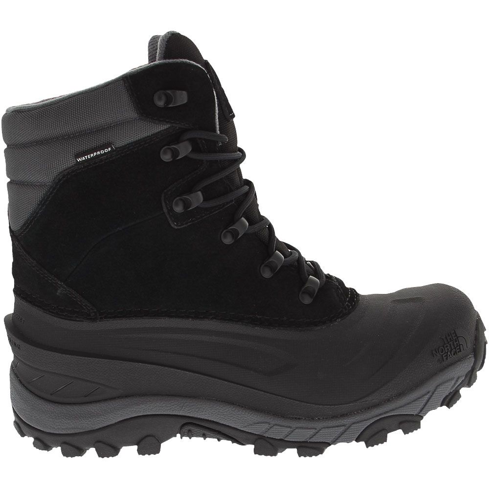 The North Face Chilkats 4 Winter Boots - Mens Black Dark Shadow Grey