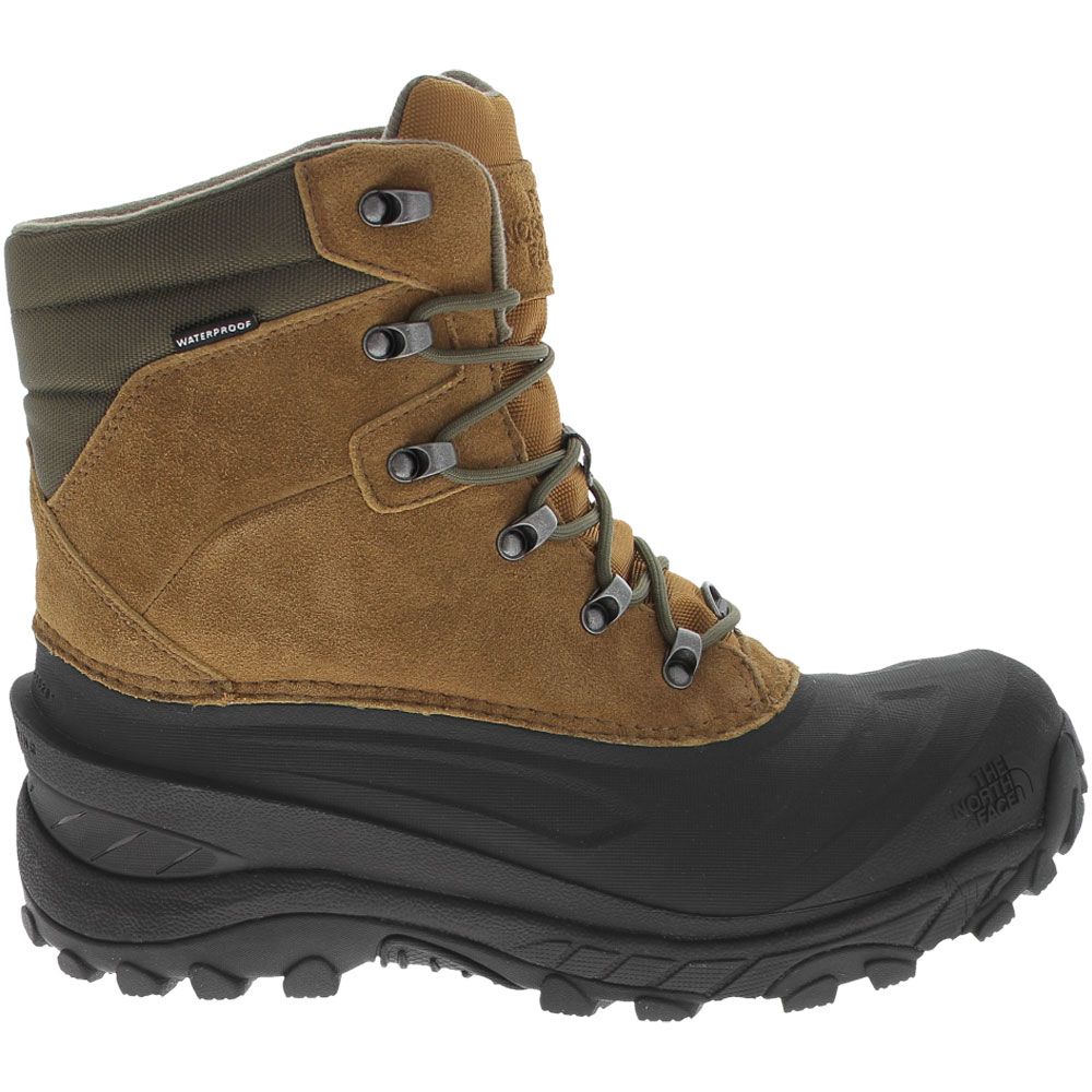 The North Face Chilkats 4 Winter Boots - Mens Utility Brown New Taupe Green Side View
