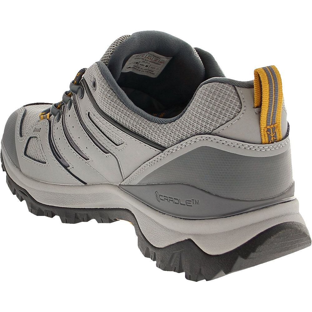 The North Face Hedgehog Futurelight Hiking Shoes - Mens Grey Back View