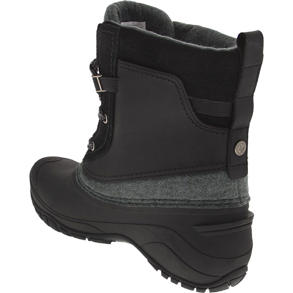 The North Face Shellista 3 Shorty Winter Boots - Womens Black Back View