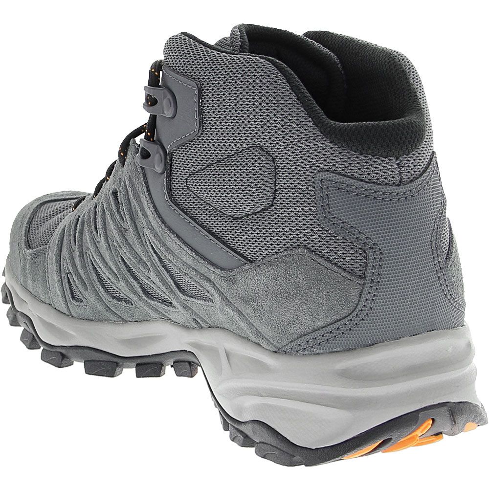 The North Face Men's Truckee Mid Hiking Boots - Mens Grey Back View