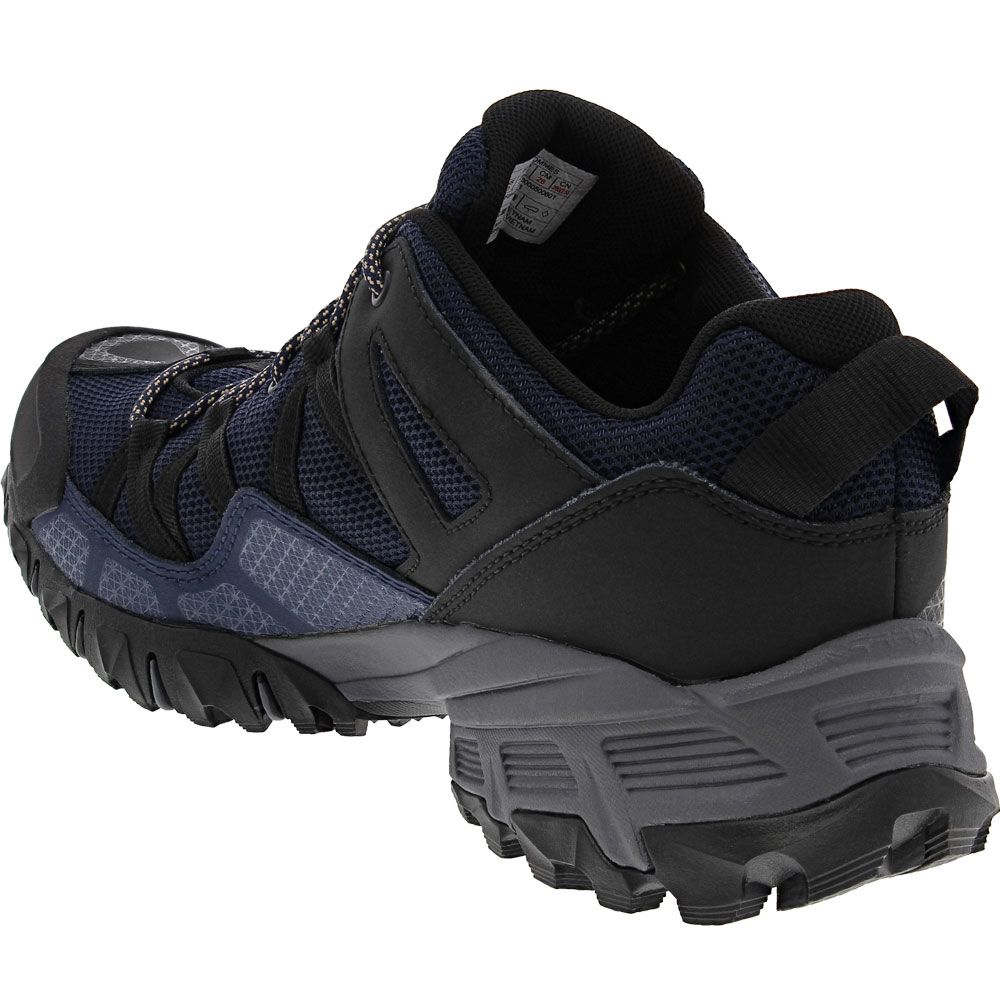The North Face Ultra 3 Wp Hiking Shoes - Mens Navy Back View