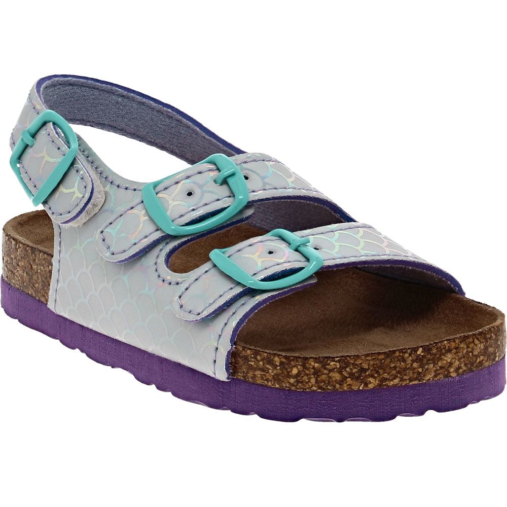 Northside Mariani T Sandals - Baby Toddler Silver Purple