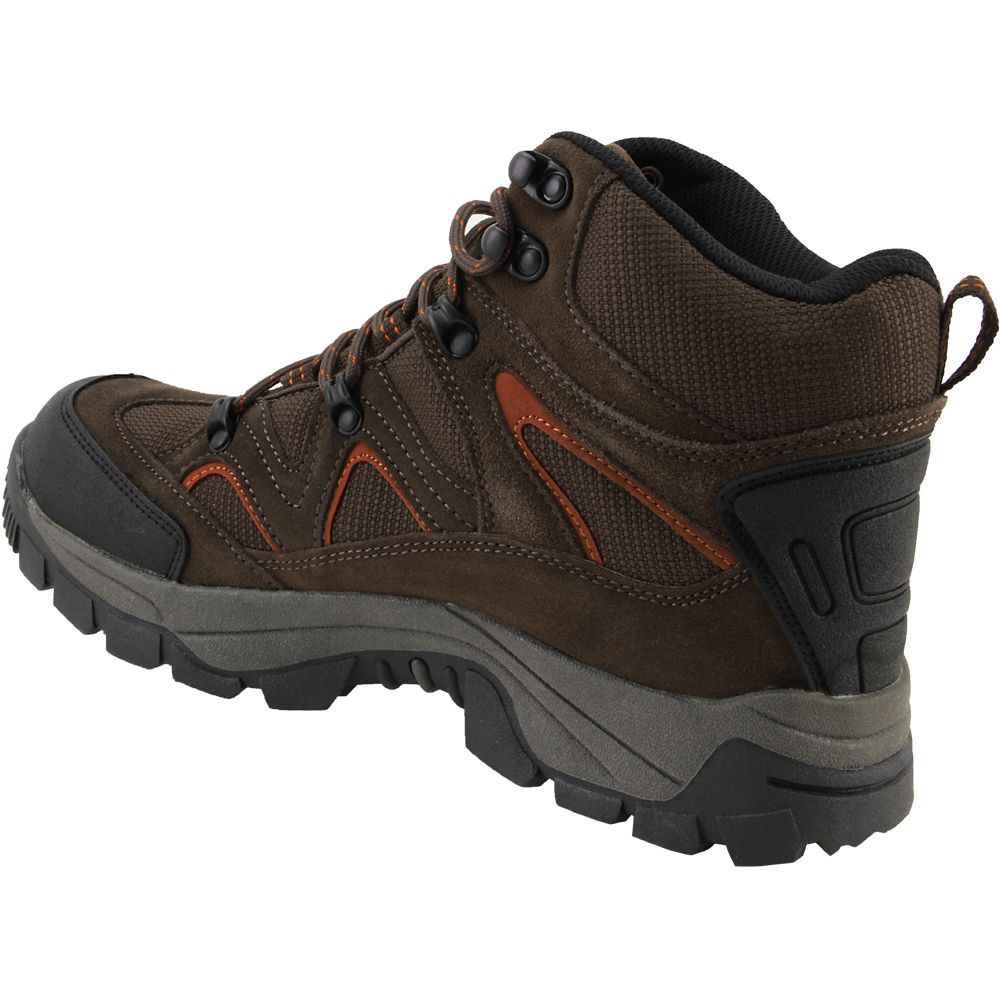Northside Snohomish Mid Hiking Boots - Mens Bark Orange Back View