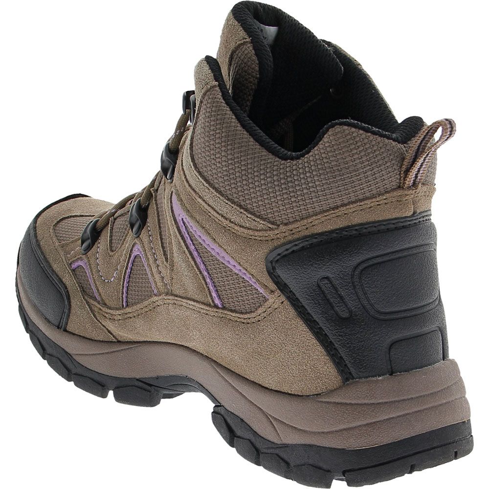 Northside Snohomish Hiking Boots - Womens Tan Periwinkle Back View