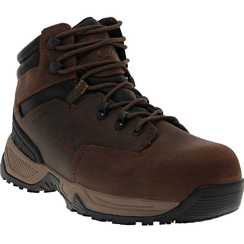 Northside Garner Mid Composite Toe Work Boots - Mens Brown