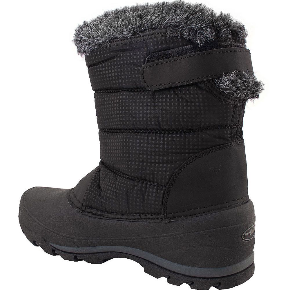 Northside Saint Helens Winter Boots - Womens Onyx Back View
