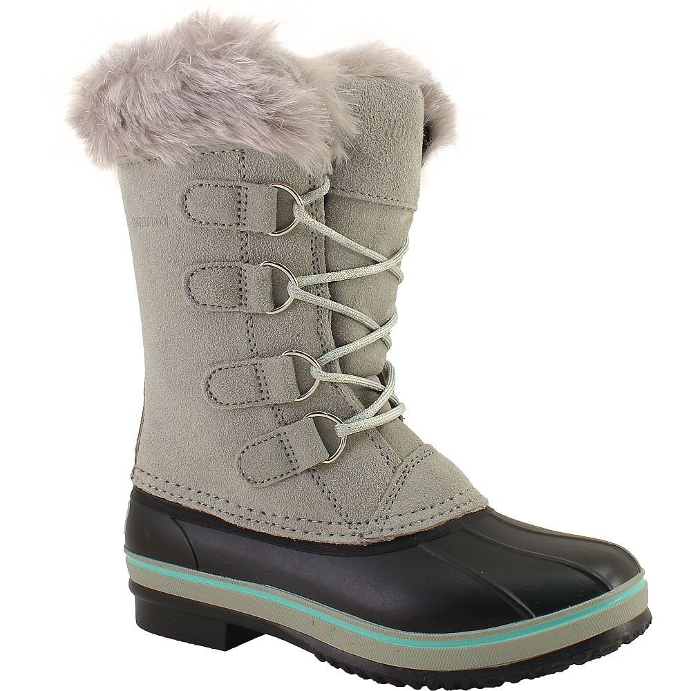 Northside Kathmandu Winter Boots - Girls Light Grey Aqua
