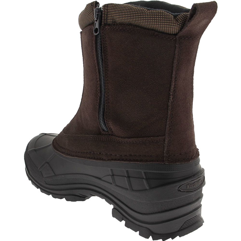 Northside Albany Winter Boots - Mens Dark Brown Back View